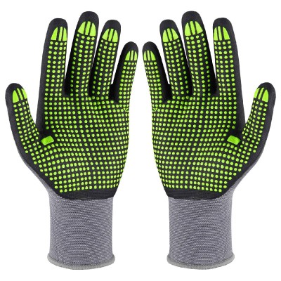 Rękawice nylonowe NITRILE FLEX DOTS 8”  PERFECT S093276317