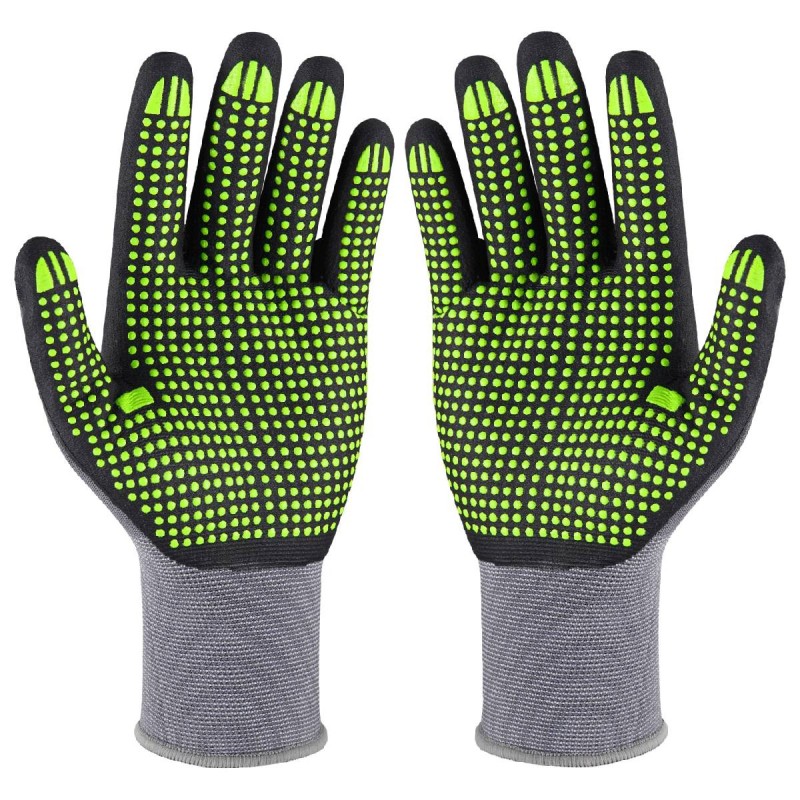 Rękawice nylonowe NITRILE FLEX DOTS 8”  PERFECT S093276317