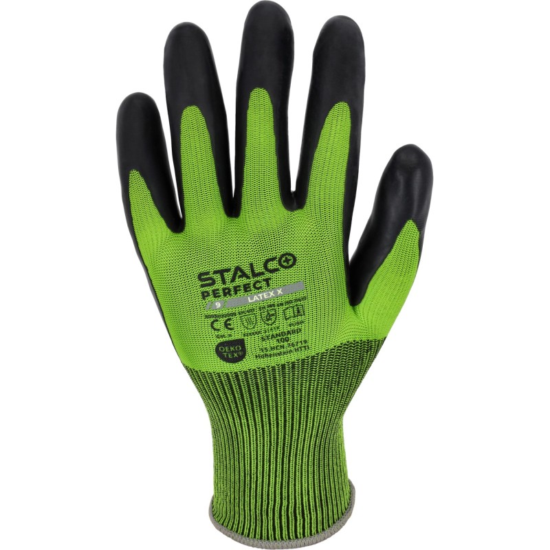 Rękawice poliestrowe LATEX X 8”  PERFECT S093200008