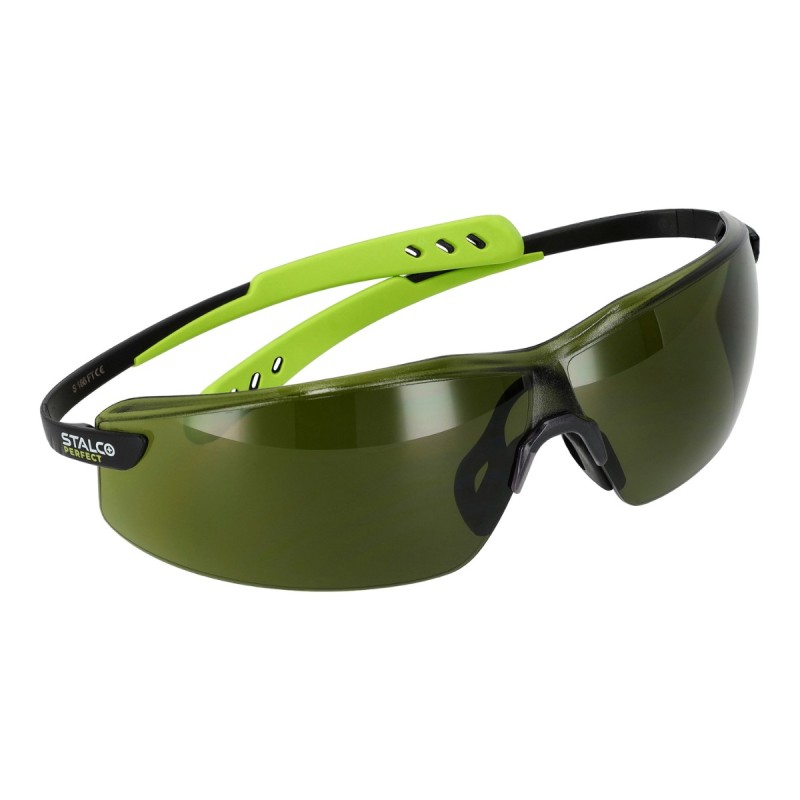 Okulary ochronne ULTRA LIGHT zielone  PERFECT S096178436