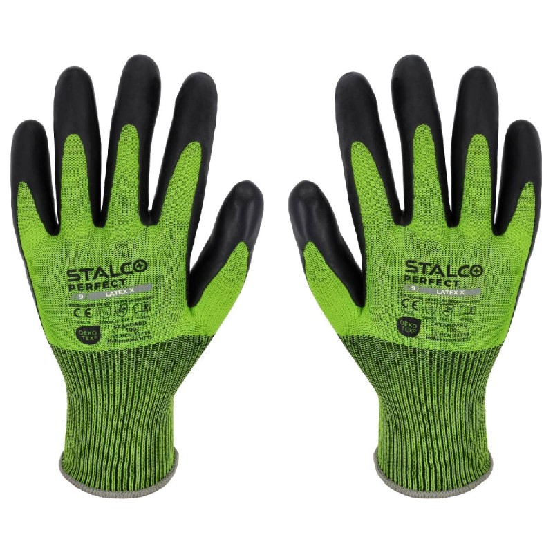 Rękawice poliestrowe LATEX X 10”  PERFECT S093200010