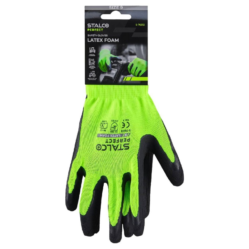 Rękawice poliestrowe LATEX FOAM 10”  PERFECT S093276315