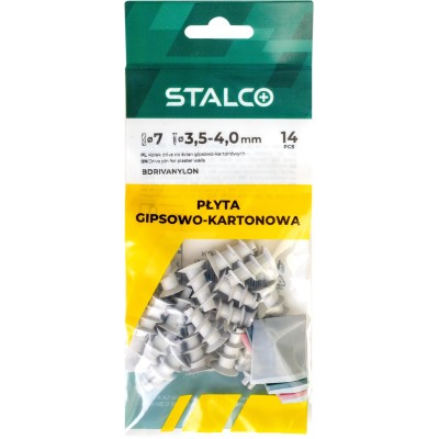 Kołek driva do ścian gipsowo-kartonowych