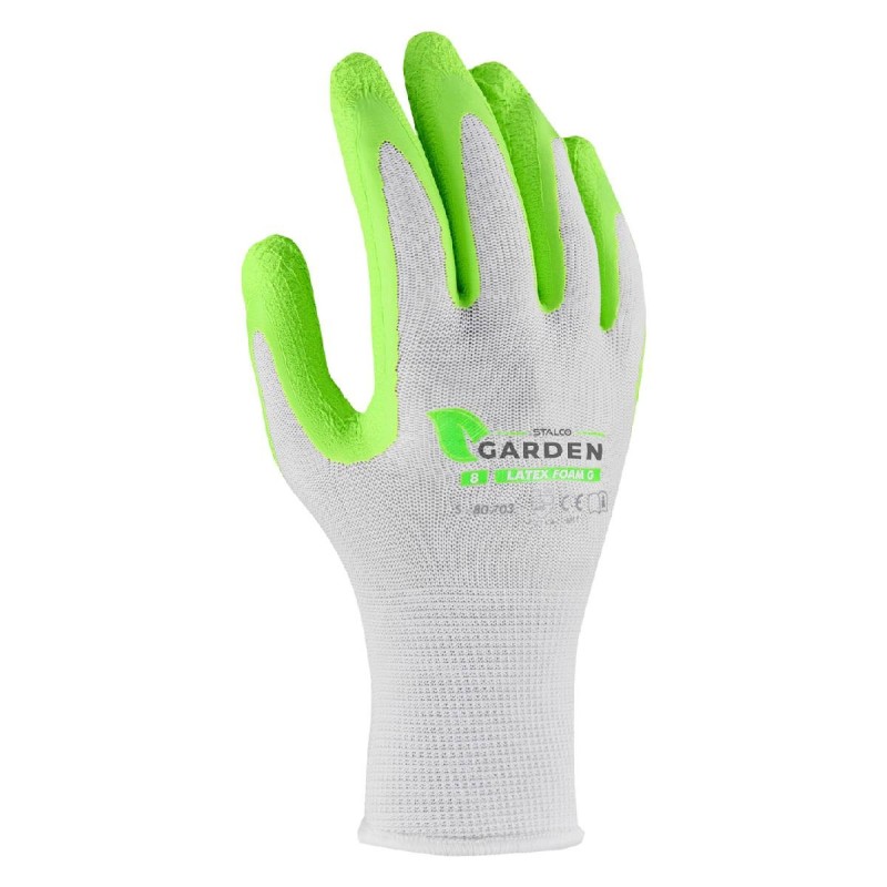 Rękawice poliestrowe LATEX FOAM G 7”  GARDEN S093280701