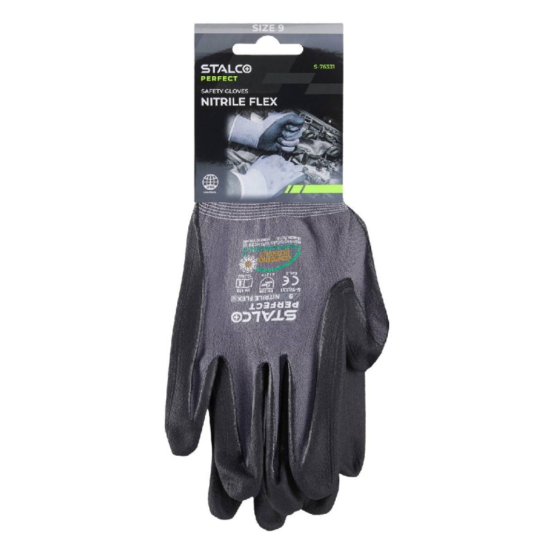 Rękawice nylonowe NITRILE FLEX 9”  PERFECT S093276331