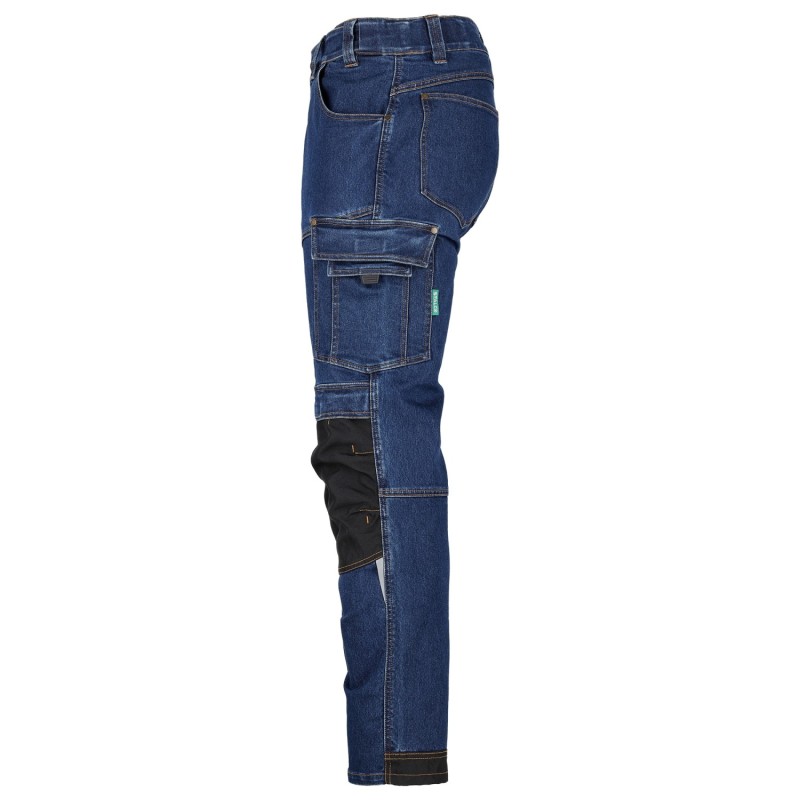 Spodnie robocze jeansowe DANNY granatowy L  S090101015