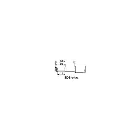 WIERTŁA Ø5 MM SDS-PLUS MILWAUKEE RX4 - 4 OSTRZOWE
