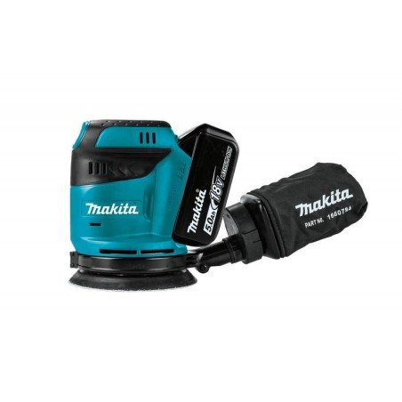 Szlifierka mimośrodowa 18V Makita DBO180RTJ