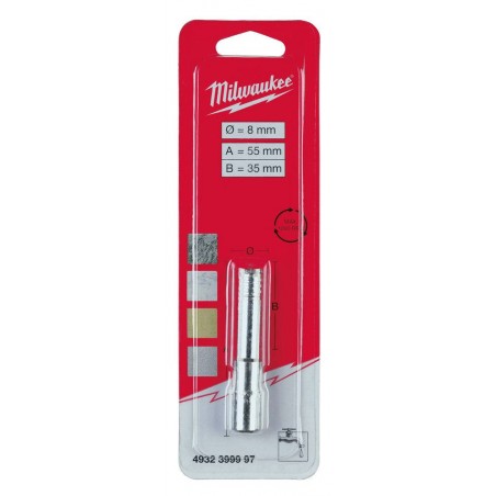WIERTŁO DO BETONU Ø3 MM MILWAUKEE DIN 8039