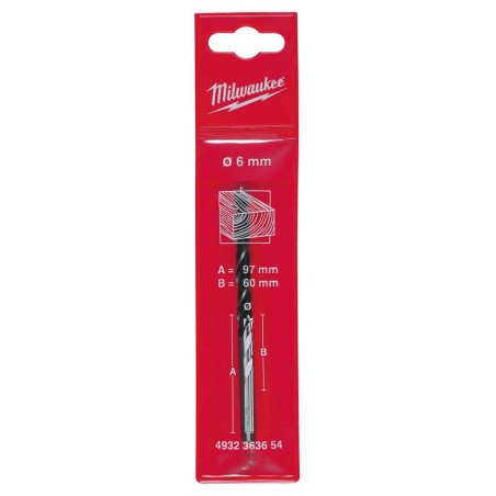 WIERTŁA CZOŁOWE I KRAWĘDZIOWE MILWAUKEE - DIN 7487