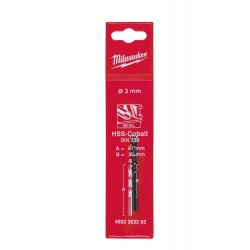 WIERTŁA DO METALU - 2 SZTUKI MILWAUKEE HSS-G COBALT