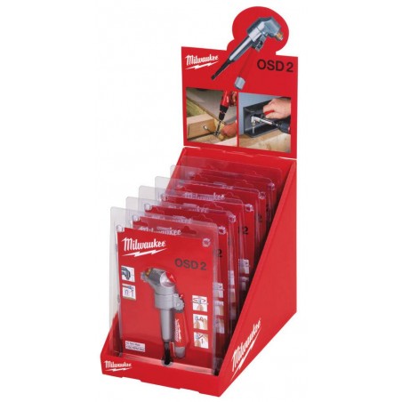 ZESTAW - 6 SZTUK MILWAUKEE OSD2 - NASADKA KĄTOWA DO WIERTARKI