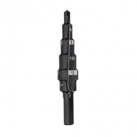 Wiertło stopniowe stożkowe MILWAUKEE 4-12mm/2" Ø6mm 5 stopni