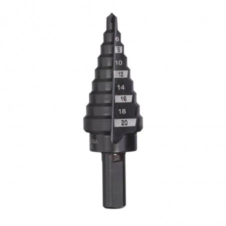 Wiertło stopniowe stożkowe MILWAUKEE PG 7 - PG 21 Ø10mm 9 stopni
