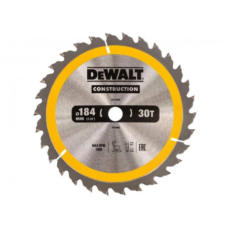 Tarcza do drewna do pilarek ręcznych DeWalt 184x16x30T DT1940-QZ