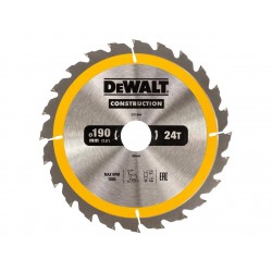 Tarcza do drewna do pilarek ręcznych DeWalt 190x30x24T DT1944-QZ