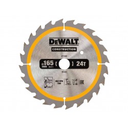 Tarcza do drewna do pilarek ręcznych DeWalt 165x20x24T DT1949-QZ