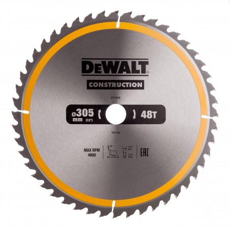 Tarcza do drewna do pilarek ręcznych DeWalt 305x30x48T DT1959-QZ