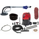 Odkurzacz przemysłowy 1200W Milwaukee AS 2-250 ELCP + Szlifierka do Gipsu 710W 225mm DED7748