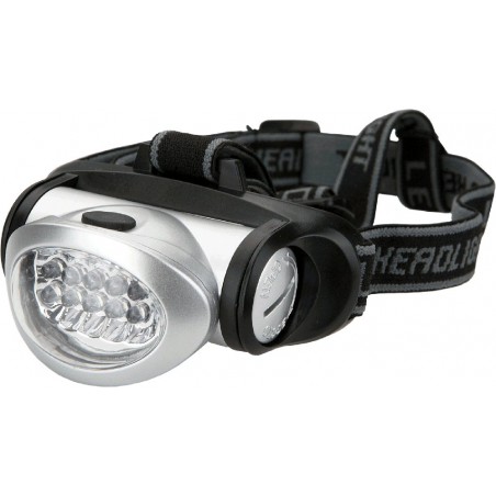 Latarka czołowa TOPEX 7xLED+3czerwone LED 3xAAA 94W819