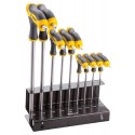 Klucze TORX typu "T" T10-T50 TOPEX 9szt. 35D964
