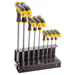 Klucze TORX typu "T" T10-T50 TOPEX 9szt. 35D964