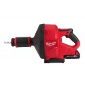 PRZEPYCHACZ DO RUR ZE SPRĘŻYNĄ 10 MM 18V 2.0AH - MILWAUKEE M18 FDCPF10-201C FUEL ™