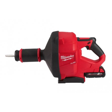 PRZEPYCHACZ DO RUR ZE SPRĘŻYNĄ 10 MM 18V 2.0AH - MILWAUKEE M18 FDCPF10-201C FUEL ™