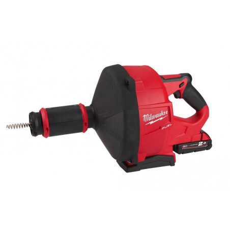 PRZEPYCHACZ DO RUR ZE SPRĘŻYNĄ 10 MM 18V 2.0AH - MILWAUKEE M18 FDCPF10-201C FUEL ™