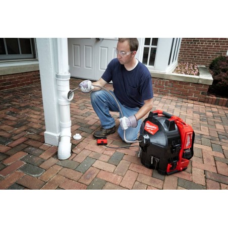 PRZEPYCHACZ DO RUR ZE SPRĘŻYNĄ 16 MM 18V 2x5.0AH - MILWAUKEE M18 FFSDC16-502 FUEL ™