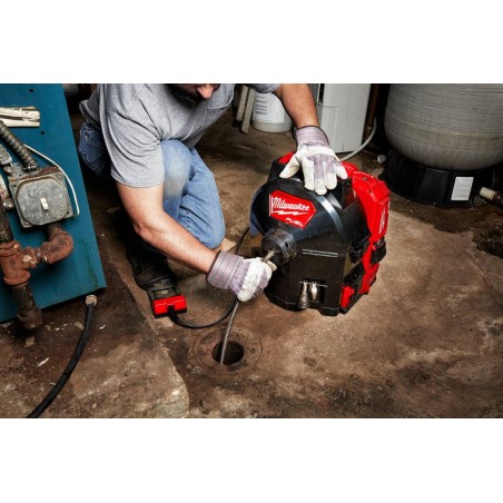 PRZEPYCHACZ DO RUR ZE SPRĘŻYNĄ 16 MM 18V 2x5.0AH - MILWAUKEE M18 FFSDC16-502 FUEL ™