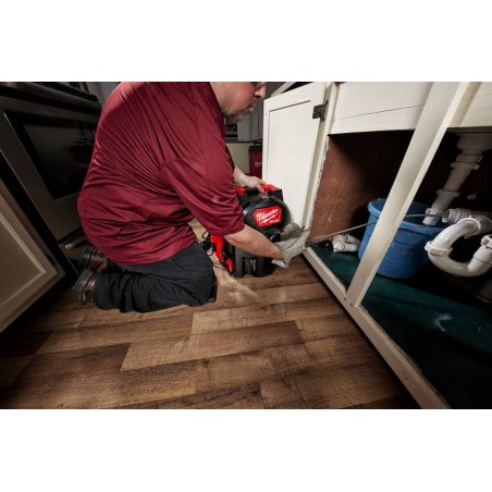 PRZEPYCHACZ DO RUR ZE SPRĘŻYNĄ 16 MM 18V 2x5.0AH - MILWAUKEE M18 FFSDC16-502 FUEL ™