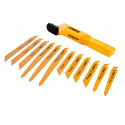 Zestaw Brzeszczotów 12szt. Dewalt DT2445-QZ