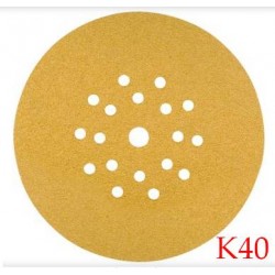 Papier ścierny do gipsu na rzep 225mm - Rhodius PROline KKLS Velcro K40 25szt. NR.304366