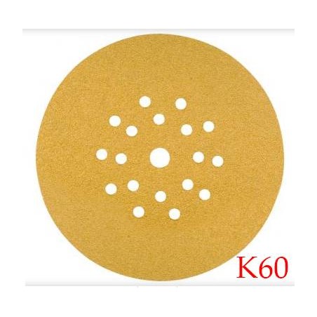 Papier ścierny do gipsu na rzep 225mm - Rhodius PROline KKLS Velcro K40 25szt. NR.304366