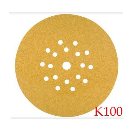 Papier ścierny do gipsu na rzep 225mm - Rhodius PROline KKLS Velcro K40 25szt. NR.304366