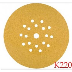 Papier ścierny do gipsu na rzep 225mm - Rhodius PROline KKLS Velcro K40 25szt. NR.304366