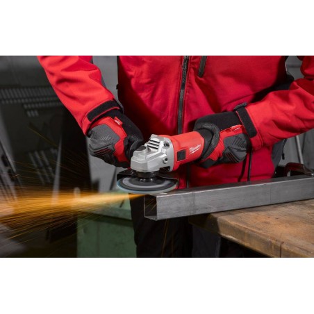 SZLIFIERKA KĄTOWA MILWAUKEE AG 800-125 E + Czapka