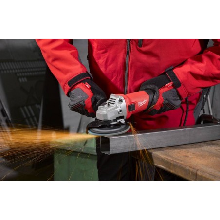 SZLIFIERKA KĄTOWA MILWAUKEE AG 800-125 E + Czapka