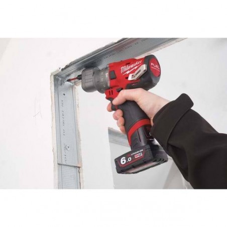 WIERTARKO-WKRĘTARKA UDAROWA Z WYMIENNYM UCHWYTEM - MILWAUKEE M12 FPDX-0