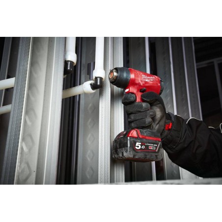 OPALARKA BEZPRZEWODOWA 18V  2x 5.0Ah - MILWAUKEE M18 BHG-502C