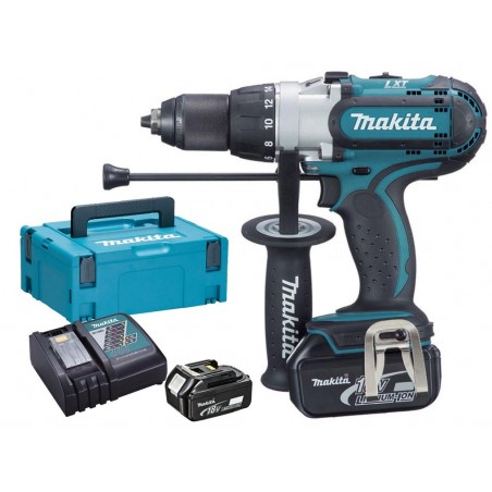 Wiertarko-wkrętarka udarowa Makita DHP451RTJ 18V