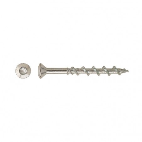 Wkręt uniwersalny DeWalt Walldog 50mm T25 Chrome 100szt