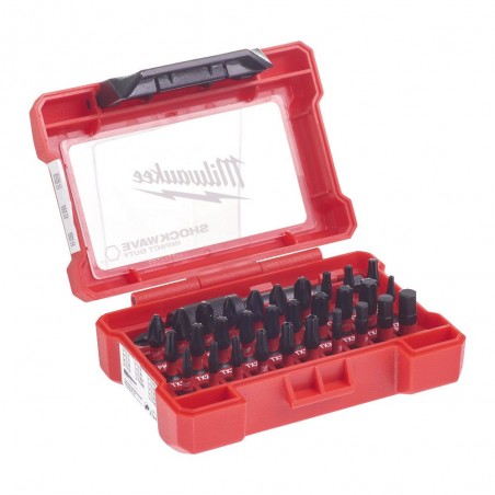 Bity Shockwave Impact Duty Milwaukee - Zestaw 32 szt.