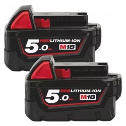 Zestaw akumulatorowy M18NRG-502 2x5,0Ah 18V + ładowarka
