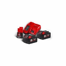 Zestaw akumulatorowy M18NRG-502 2x5,0Ah 18V + ładowarka