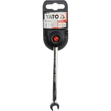 Klucz płasko-oczkowy Yato YT-01908 z grzechotką 8mm