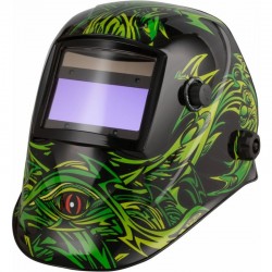 Przyłbica automatyczna Badek APS-616G Green Vine