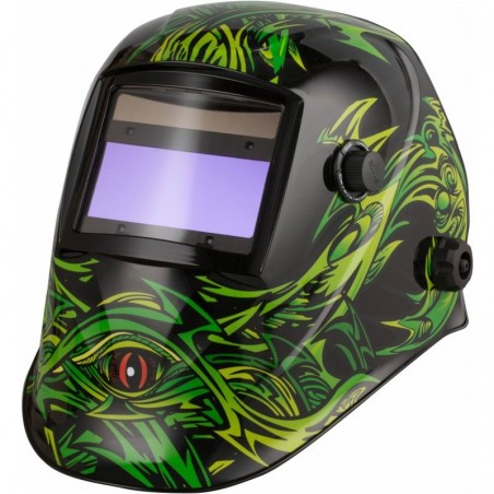 Przyłbica automatyczna Badek APS-616G Green Vine