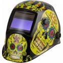 Przyłbica automatyczna Badek APS-510G Flower Skull